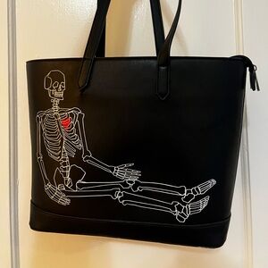 Foxblood x Eliza Sidney Skeleton Tote Bag
